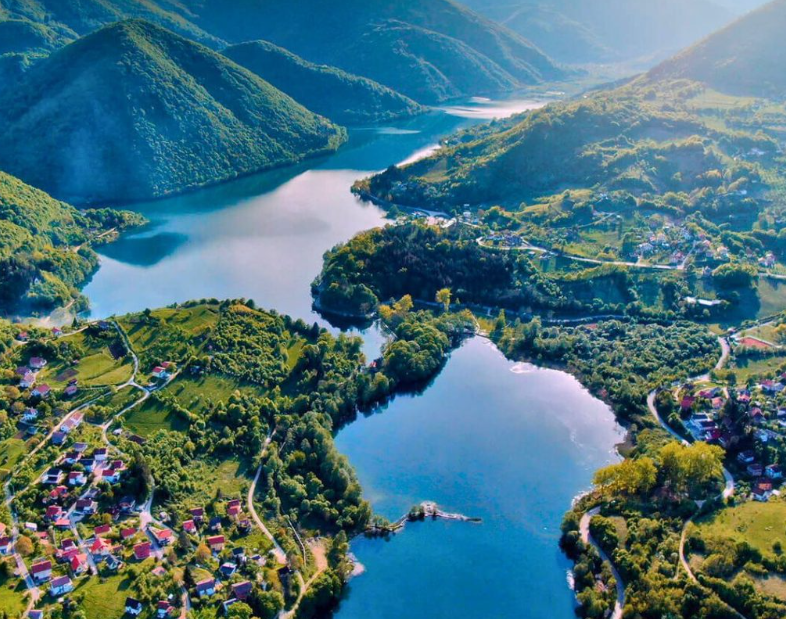 Pliva Lakes, Jajce, Bosnia and Herzegovina
